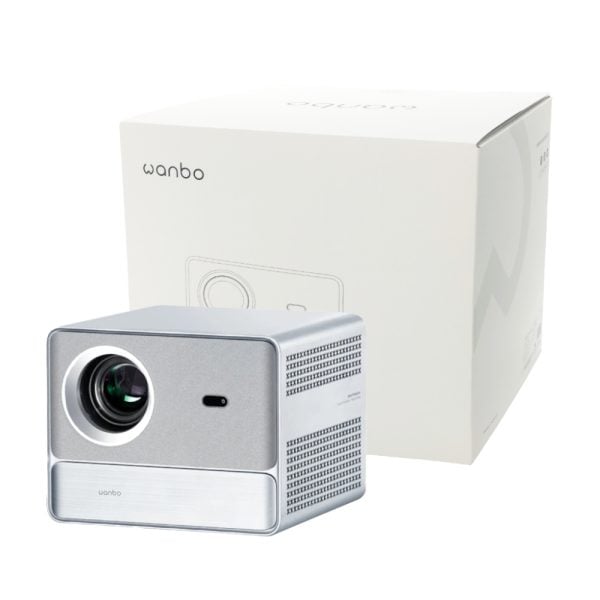 WANBO DAVINCI 1 PRO 1080P 650ANSI Android 11 Smart Home Theatre Projector - Silver